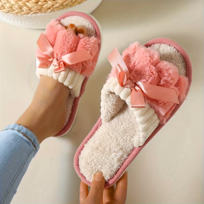 Chaussons d'intérieur pour femme — Printemps & Automne, Semelles Épaisses vue 4