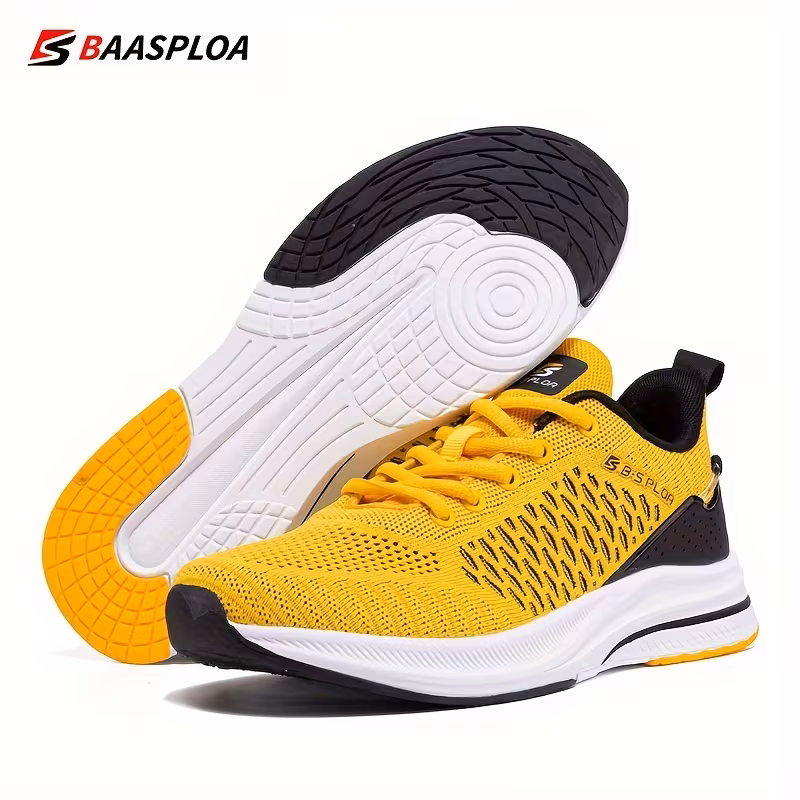 Baasploa Baskets de Course Respirantes Homme