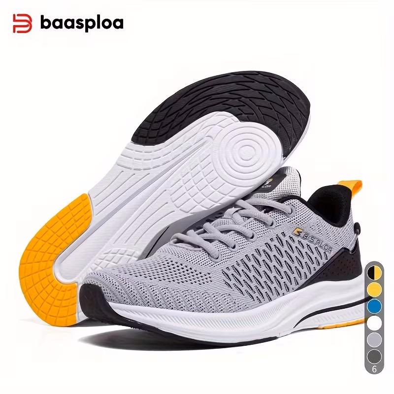 Baasploa Baskets de Course Respirantes Homme vue 3