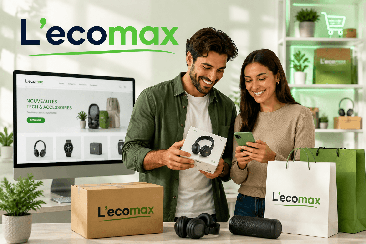 L'ecomax — Hero